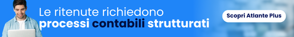 Banner SIAP le ritenute richiedono processi contabili strutturati